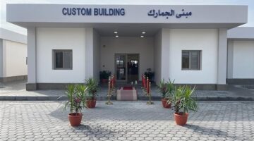بالصور.. "النقل" تفتتح مبنى الجمارك بمحطة تحيا مصر بميناء الإسكندرية