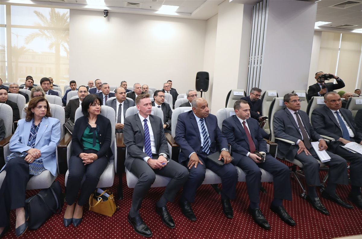 جانب من لقاء وزير البترول والثروة المعدنية مع ممثلي الشركات الأجنبية العاملة في مصر