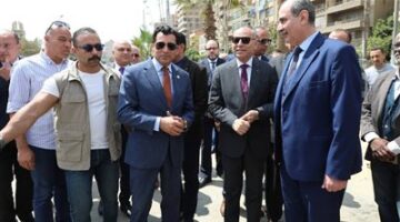 بالصور.. وزير الشباب والرياضة ومحافظ القاهرة يتفقدان بدء إنشاء ممشى رياضي لتعزيز ممارسة الرياضة