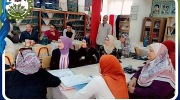 قبيصي يتابع تدريب مقيمي سوق العمل لتقييم طلاب دبلوم المدارس الفنية بالفيوم