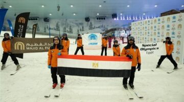 سكي مصر تكرم أبطال الأولمبياد الخاص المصري تقديرًا لإنجازاتهم في الألعاب العالمية الشتوية