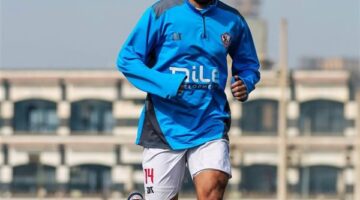 أحمد حمدي يشارك في مران الزمالك