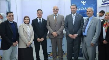 محافظا دمياط والقليوبية ورئيس جامعة بنها يفتتحون ملتقى التوظيف والتطوير المهني الأول
