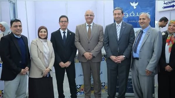 محافظا دمياط والقليوبية ورئيس جامعة بنها يفتتحون ملتقى التوظيف والتطوير المهني الأول