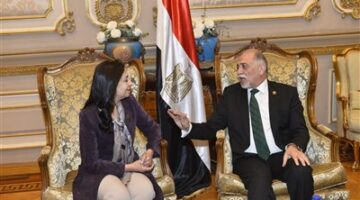 رئيس تضامن النواب تستقبل مايا مرسى  ومطالبات برفع الميزانية..صور