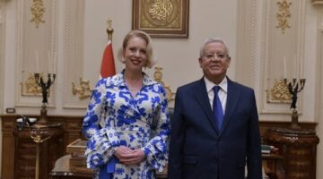 رئيس مجلس النواب يستقبل رئيسة الجمعية الوطنية السلوفينية