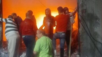مصرع شخصين إثر نشوب حريق في مصنع مراتب بالمنطقة الصناعية بالمحلة