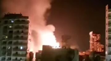 مصرع شخصين في حريق داخل مصنع مراتب بالمحلة الكبرى