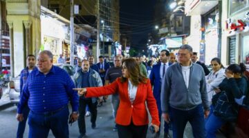 وزيرة التنمية المحلية في مهمة ليلية بمصر الجديدة.. إغلاق وتشميع للمخالفين| صور