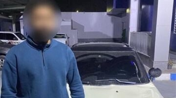 كشف ملابسات فيديو أمين الشرطة يتشبث بسيارة هاربة بالإسماعيلية