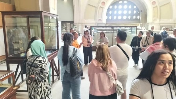 إقبال كبير على معرض طعام المصري القديم بـمتحف القاهرة إقبال كبير على معرض طعام المصري القديم بـمتحف القاهرة