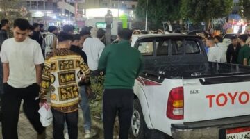 العربية طلعت على الرصيف.. شهود عيان: إصابة 4 أشخاص في حادث سير أمام جامعة أسيوط
