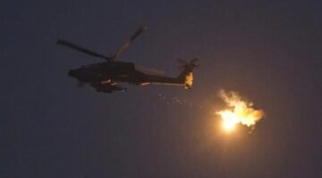 صاروخ مروحي إسرائيلي يستهدف خياما للنازحين في بيت لاهيا شمال غزة