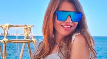 على البحر.. أحدث ظهور للقاء سويدان بإطلالة شبابية