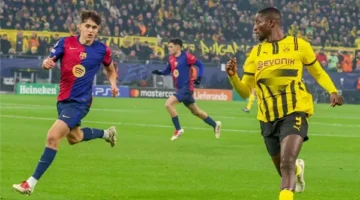 موعد مباراة برشلونة وبوروسيا دورتموند في دوري أبطال أوروبا والقنوات الناقلة بث مباشر