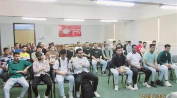 ندوة عن التوعية بالأنشطة المالية غير المصرفية بين طلاب الجامعة بكلية الزراعة