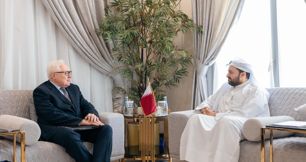 وزير الدولة بوزارة الخارجية يجتمع مع نائب وزير الخارجية الروسي وزير الدولة بوزارة الخارجية يجتمع مع نائب وزير الخارجية الروسي