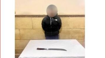 ضبط شيف لأدائه حركات استعراضية مستخدما سلاح أبيض بالإسماعيلية