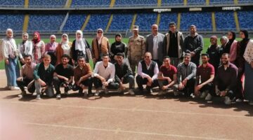 زيارة ميدانية لطلاب كلية الزراعة بجامعة أسيوط لمدينة الألعاب الأوليمبية بالعاصمة الإدارية