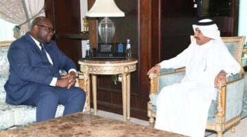 الأمين العام لوزارة الخارجية يجتمع مع نائب الأمين العام لوزارة الخارجية في بنين