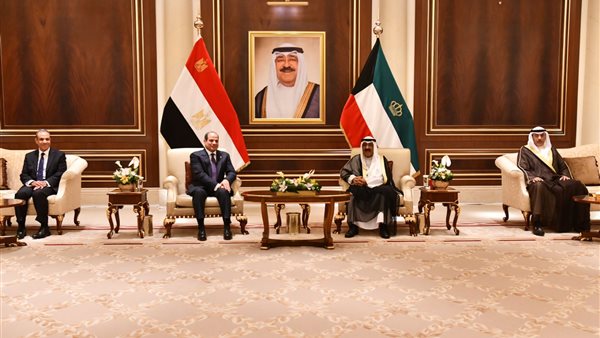 آخر تطورات زيارة الرئيس السيسي إلى الكويت