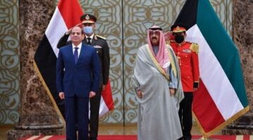 الرئيس السيسي وأمير الكويت يؤكدان دعمهما الكامل للخطة العربية للتعافي وإعادة إعمار غزة
