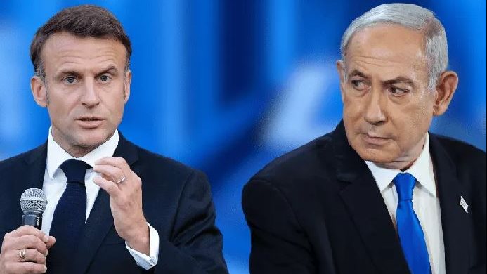 نتنياهو يتصل بماكرون ويرفض تصريحاته عن الحق الفلسطيني.. والرئيس الفرنسي يرد نتنياهو يتصل بماكرون ويرفض تصريحاته عن الحق الفلسطيني.. والرئيس الفرنسي يرد