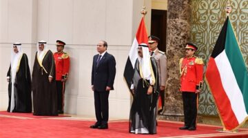 تعزيز التعاون الاقتصادي الأبرز| نشاط الرئيس السيسي في الكويت.. صور
