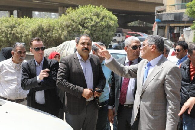 محافظ الجيزة يتفقد اللمسات الأخيرة لتطوير محيط مستشفى بولاق الدكروراستعدادًا للافتتاح محافظ الجيزة يتفقد اللمسات الأخيرة لتطوير محيط مستشفى بولاق الدكروراستعدادًا للافتتاح