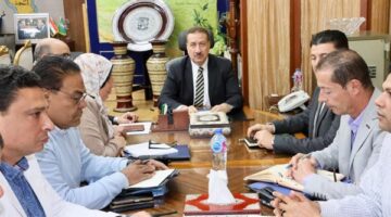 رفع درجة الاستعداد لأعياد الربيع وشم النسيم بالمنوفية