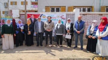 ضمن أنشطة بداية جديدة.. انطلاق قافلة جامعة طنطا التنموية المطورة لميت حواي بالسنطة
