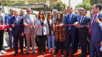 محافظ الجيزة يشهد افتتاح معرض ديارنا للحرف التراثية بالمتحف الزراعي بالدقي.. صور