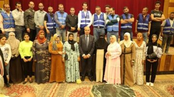 محافظ المنيا يسلم 23 جهاز عروسة مقدمة من مؤسسة " حياة كريمة"