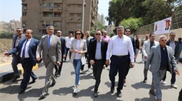 محافظ الجيزة: رصف وتطوير شامل لشارع أوتوسبير بالطالبية