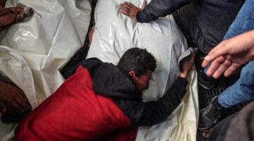 استشهاد فلسطينيين وإصابة 6 آخرون إثر قصف منزل بمحيط مستشفى شهداء الأقصى