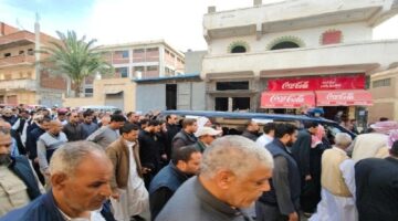 تشييع جثمان النائب سعداوي راغب إلي مثواه الأخير بالإسكندرية