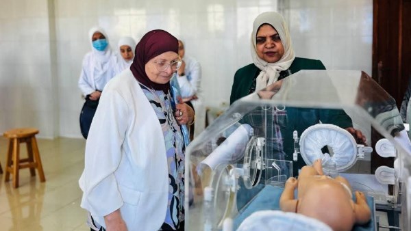 فريق هيئة جودة التعليم والاعتماد يزور تمريض كفر الشيخ | صور