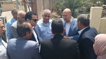 نائب محافظ الجيزة يتفقد حالة الري وتطهير الترع بأبو النمرس والبدرشين