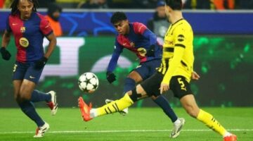 لامين يامال يقود تشكيل برشلونة ضد بوروسيا دورتموند في دوري أبطال أوروبا