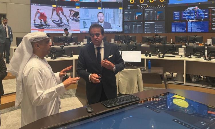 وزير الصحة يتفقد دائرة الصحة بأبوظبي.. ويؤكد العمل على نقل التجربة إلى مصر وزير الصحة يتفقد دائرة الصحة بأبوظبي.. ويؤكد العمل على نقل التجربة إلى مصر