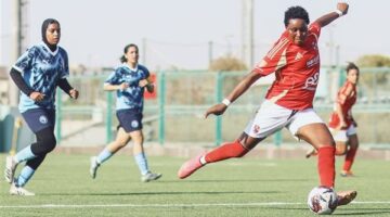 الأهلي يفوز على بيراميدز برباعية في دوري الكرة النسائية