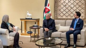 ملك الأردن يبحث مع سيناتور أمريكية جهود وقف الإبادة الإسرائيلية في غزة