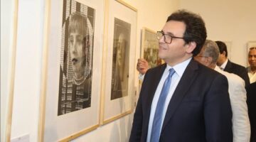 بعد توقف 19 عاما.. وزير الثقافة يفتتح ترينالي مصر الدولي السادس للطبعة الفنية