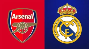 موعد مباراة ريال مدريد وآرسنال في دوري الأبطال والقنوات الناقلة