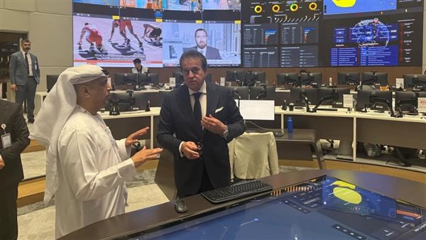 «عبد الغفار» يتفقد دائرة الصحة بأبوظبي.. ويؤكد العمل على نقل التجربة إلى مصر «عبد الغفار» يتفقد دائرة الصحة بأبوظبي.. ويؤكد العمل على نقل التجربة إلى مصر