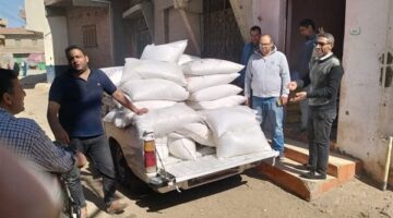 ضبط 4.5 طن سماد مدعم خلال حملة على المحال التجارية في بني سويف