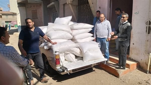 ضبط 4.5 طن سماد مدعم خلال حملة على المحال التجارية في بني سويف ضبط 4.5 طن سماد مدعم خلال حملة على المحال التجارية في بني سويف