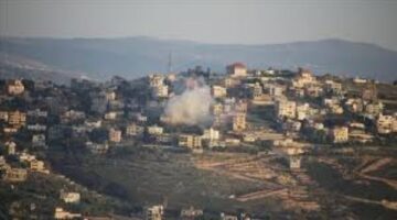 جيش الاحتلال الإسرائيلي يقصف حزب الله في جنوب لبنان