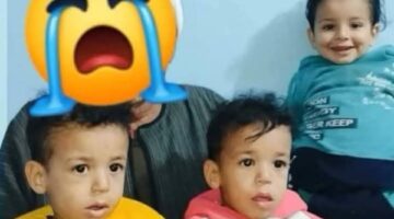 جنازة مهيبة .. دفن جثامين 3 أطفال أشقاء فارقوا الحياة سويًا بالعياط
