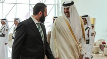 الرئيس السوري يُوجّه رسالة لأمير قطر عقب زيارة رسمية إلى الدوحة.. ماذا قال؟